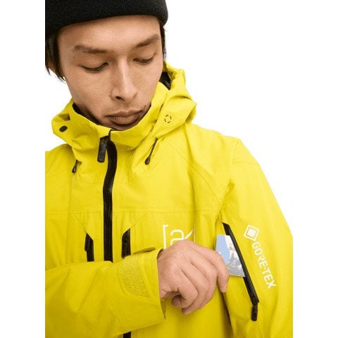 Geaca Snowboard Barbati AK-Burton Gore-Tex Swash 2L - Atomic Yellow