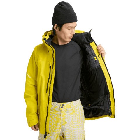 Geaca Snowboard Barbati AK-Burton Gore-Tex Swash 2L - Atomic Yellow