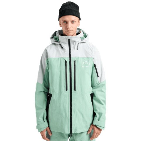 Geaca Snowboard Barbati AK-Burton Gore-Tex Swash 2L - Gray Cloud Soft Sage