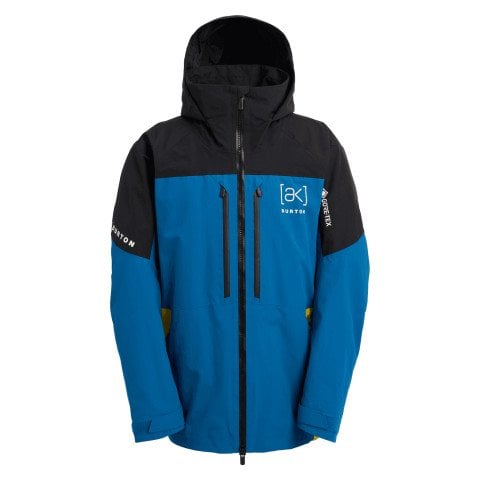 Geaca Snowboard Barbati AK-Burton Gore-Tex Swash 2L - True Black Blue Teal Atomic Yellow - AK-Burton
