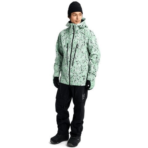 Geaca Snowboard Barbati AK-Burton Gore-Tex Tuvak 3L - Sage Dot Camo - AK-Burton