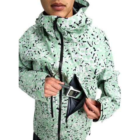 Geaca Snowboard Barbati AK-Burton Gore-Tex Tuvak 3L - Sage Dot Camo