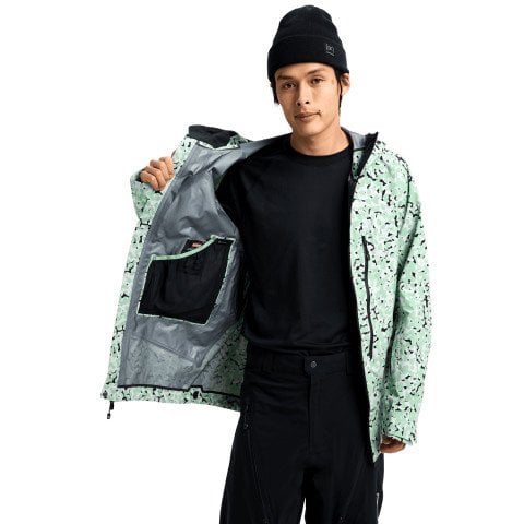 Geaca Snowboard Barbati AK-Burton Gore-Tex Tuvak 3L - Sage Dot Camo