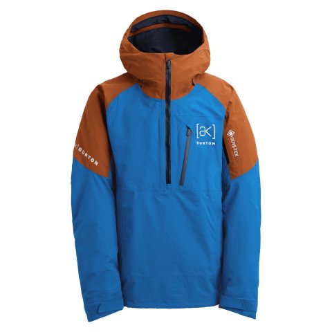 Geaca Snowboard Barbati AK-Burton Gore-Tex Velocity Anorak 2L - Blue Teal Chestnut Brown - AK-Burton