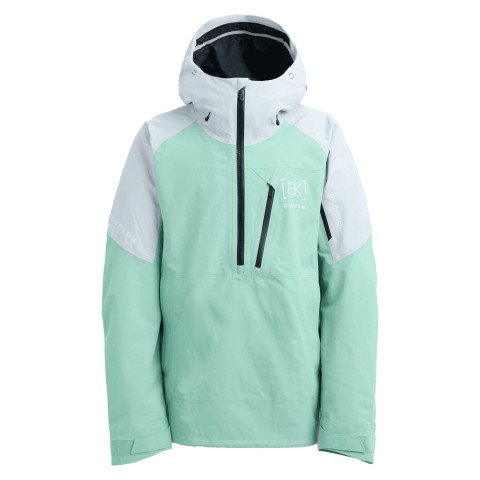 Geaca Snowboard Barbati AK-Burton Gore-Tex Velocity Anorak 2L - Soft Sage Gray Cloud - AK-Burton