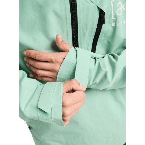 Geaca Snowboard Barbati AK-Burton Gore-Tex Velocity Anorak 2L - Soft Sage Gray Cloud