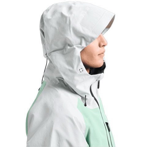 Geaca Snowboard Barbati AK-Burton Gore-Tex Velocity Anorak 2L - Soft Sage Gray Cloud