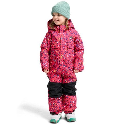 Salopeta Snowboard Copii Burton T One Piece - Wildcat Floral
