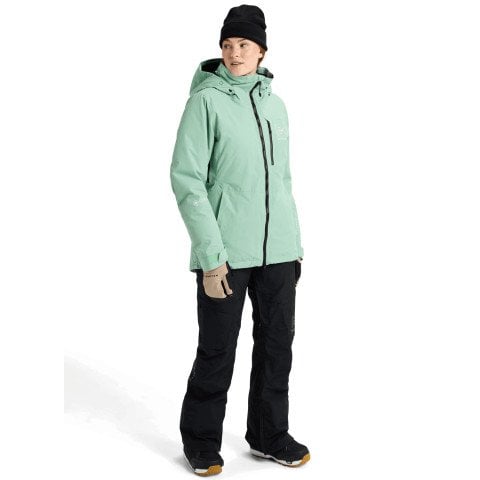 Geaca Snowboard Dama AK-Burton Gore-tex Flare Down 2L - Soft Sage - AK-Burton