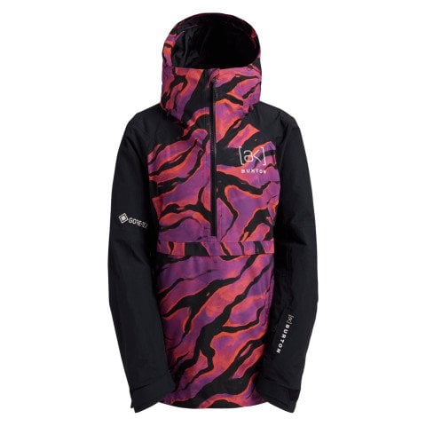 Geaca Snowboard Dama AK-Burton Gore-tex Kimmy Anorak 2L - Slash Multi True Black