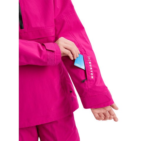 Geaca Snowboard Dama AK-Burton Gore-tex Kimmy Anorak 2L - Very Berry