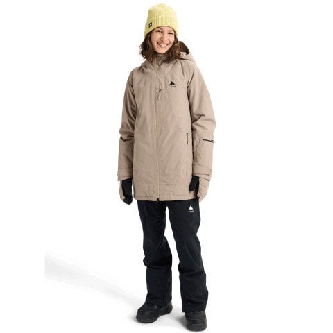 Geaca Snowboard Dama Burton Reserve Insulated - Summit Taupe - Burton