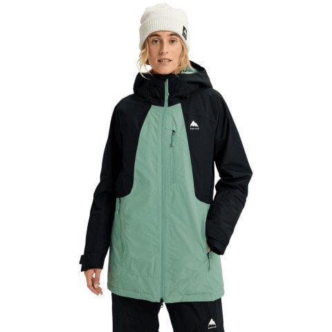 Geaca Snowboard Dama Burton Reserve Insulated - True Black Soft Sage