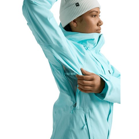 Geaca Snowboard Dama Burton Reserve Stretch Insulated - Light Teal