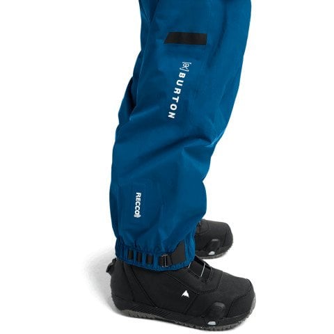 Salopeta Snowboard Barbati AK-Burton Gore-Tex Acamar 3L Bib - Blue Teal