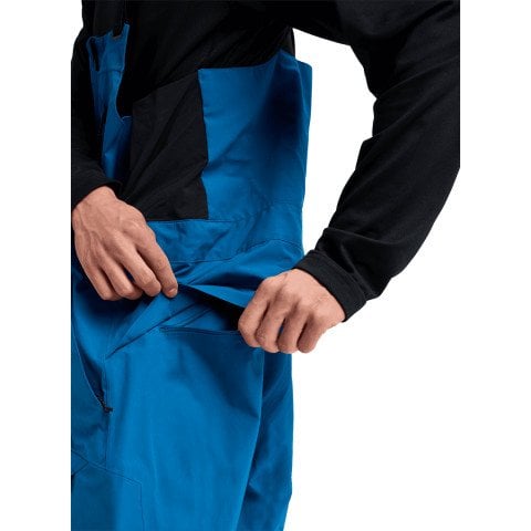 Salopeta Ski/Snowboard Barbati AK-Burton Gore-Tex Cyclic Bib 2L - Blue Teal