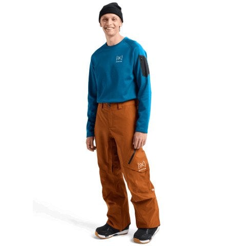 Pantaloni Snowboard Barbati AK-Burton Gore-Tex Cyclic 2L - Chestnut Brown - AK-Burton