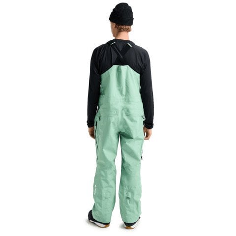 Salopeta Snowboard Barbati AK-Burton Gore-Tex Freebird Bib 3L - Soft Sage