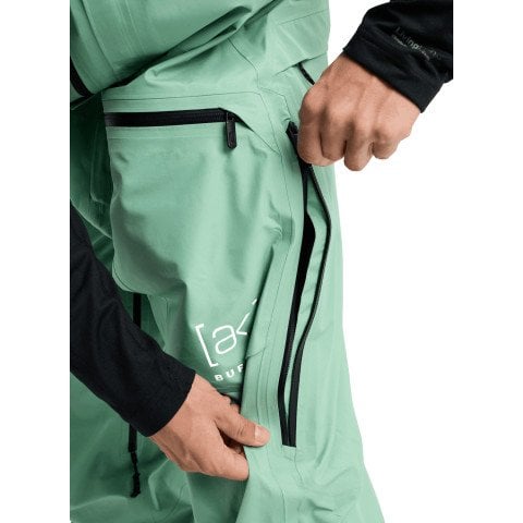 Salopeta Snowboard Barbati AK-Burton Gore-Tex Freebird Bib 3L - Soft Sage