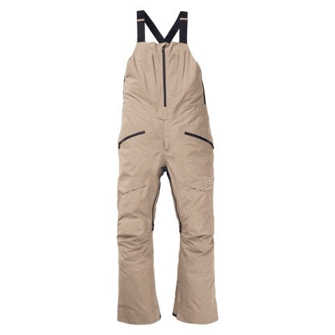 Salopeta Snowboard Barbati AK-Burton Gore-Tex Freebird Bib 3L - Summit Taupe - AK-Burton