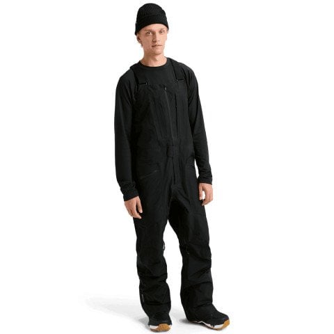 Salopeta Snowboard Barbati AK-Burton Gore-Tex Freebird Bib 3L - True Black - AK-Burton