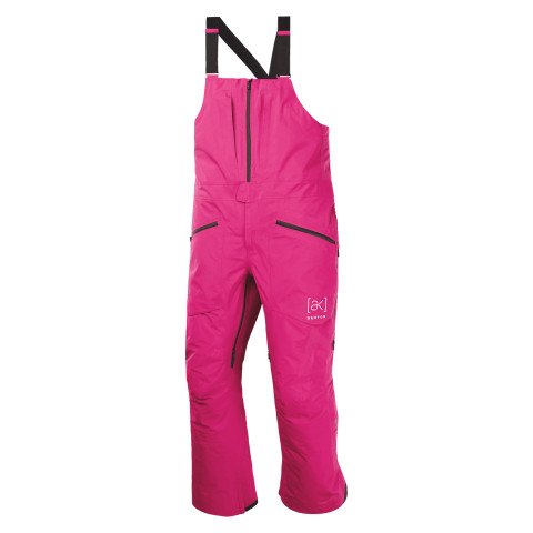Salopeta Snowboard Barbati AK-Burton Gore-Tex Freebird Bib 3L - Very Berry - AK-Burton