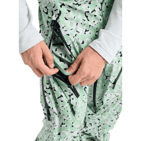 Pantaloni Snowboard Barbati AK-Burton Gore-Tex Tuvak 3L - Sage Dot Camo