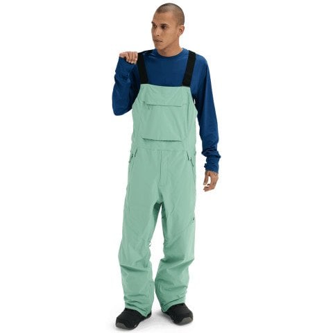Salopeta Snowboard Barbati Burton Reserve Bib - Soft Sage - Burton