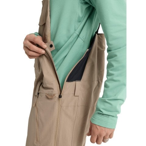 Salopeta Ski/Snowboard Barbati Burton Reserve Bib - Summit Taupe