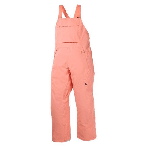 Salopeta Snowboard Barbati Burton Reserve Bib - Sunrise Coral