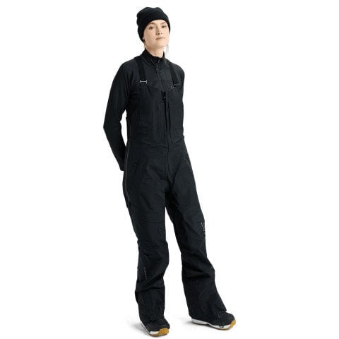 Salopeta Snowboard Dama AK-Burton Gore-Tex Kimmy Bib 3L - True Black - AK-Burton