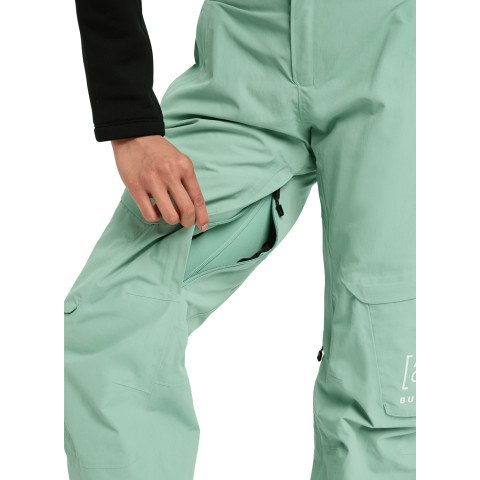 Pantaloni Ski/Snowboard Dama AK-Burton Gore-Tex Summit 2L - Soft Sage
