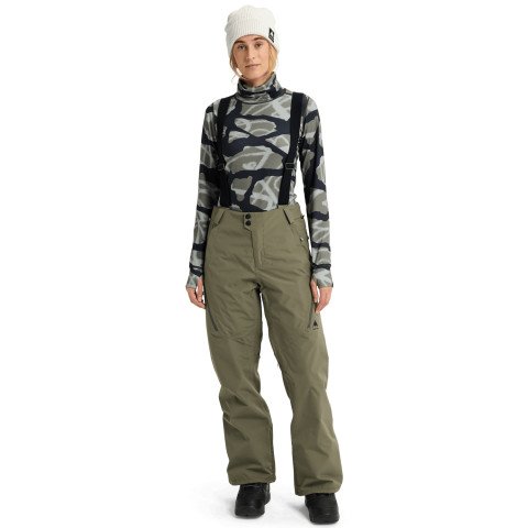 Pantaloni Snowboard Dama Burton Reserve 3N1 - Forest Moss