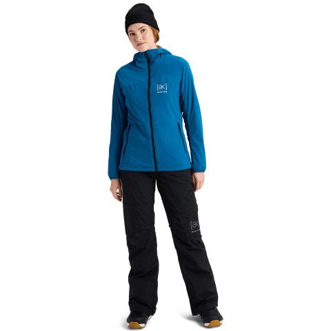 Geaca Termala Dama AK-Burton Helium Hooded Insulated - Blue Teal