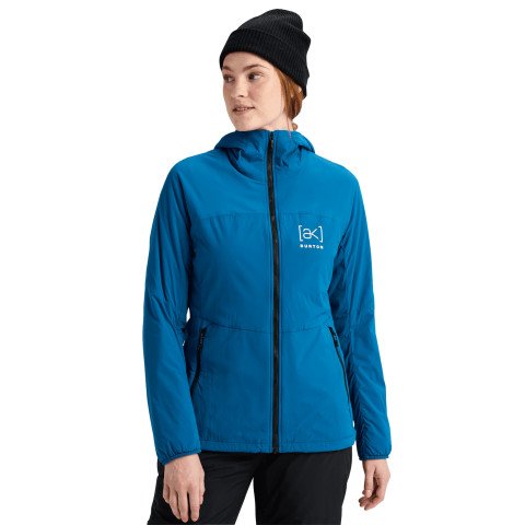 Geaca Termala Dama AK-Burton Helium Hooded Insulated - Blue Teal