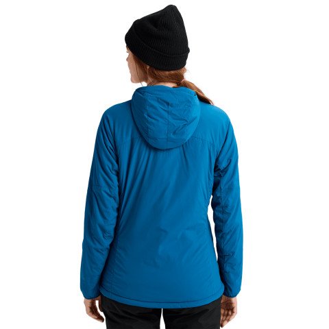 Geaca Termala Dama AK-Burton Helium Hooded Insulated - Blue Teal