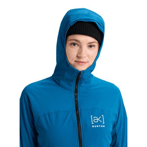 Geaca Termala Dama AK-Burton Helium Hooded Insulated - Blue Teal