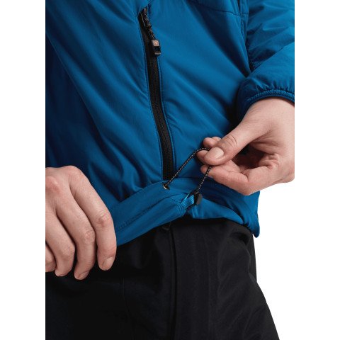 Geaca Termala Dama AK-Burton Helium Hooded Insulated - Blue Teal
