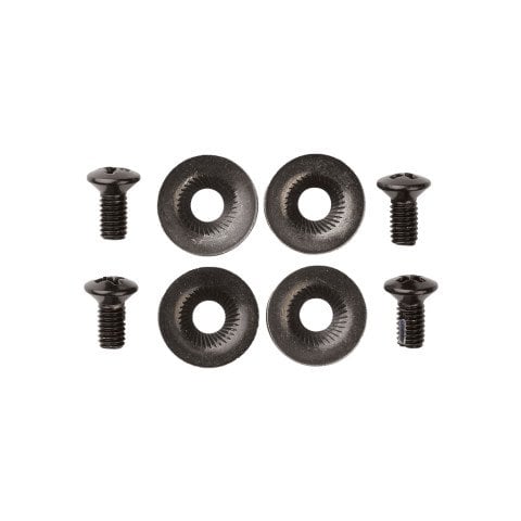 Set Suruburi Burton Disc Channel Mounting 4PK - Black - Burton