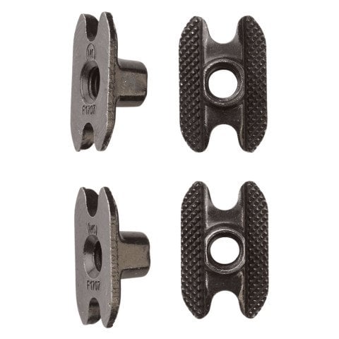 Set Placute de prindere suruburi canal Burton M6 Channel Inserts 4PK - Black - Burton