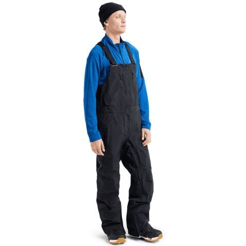 Salopeta Snowboard Barbati AK-Burton Gore-Tex Cyclic Bib 2L - True Black - AK-Burton