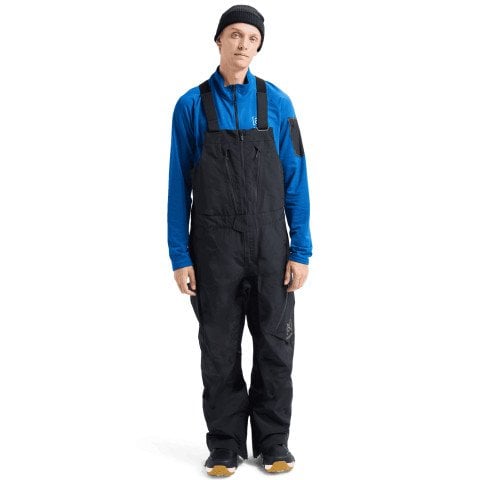 Salopeta Snowboard Barbati AK-Burton Gore-Tex Cyclic Bib 2L - True Black