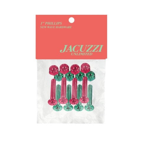 Suruburi Skateboard Jacuzzi New Wave 1'' - Salmon/Mint