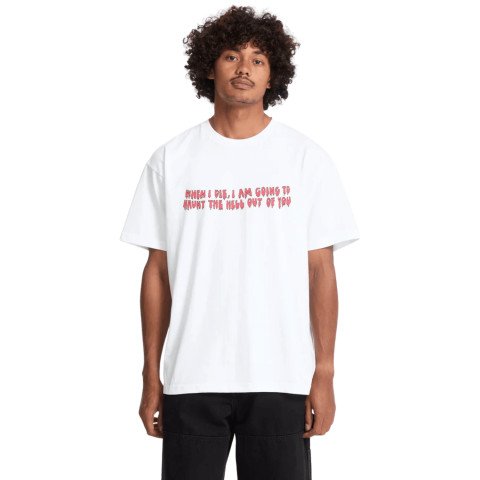Tricou Barbati Volcom JJ Villard 2 - White