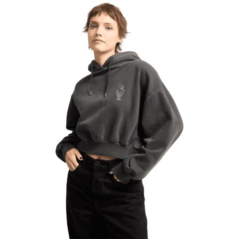 Hanorac Dama Volcom Vaderetro - Vintage Black