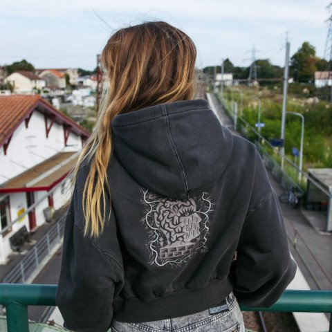 Hanorac Dama Volcom Vaderetro - Vintage Black
