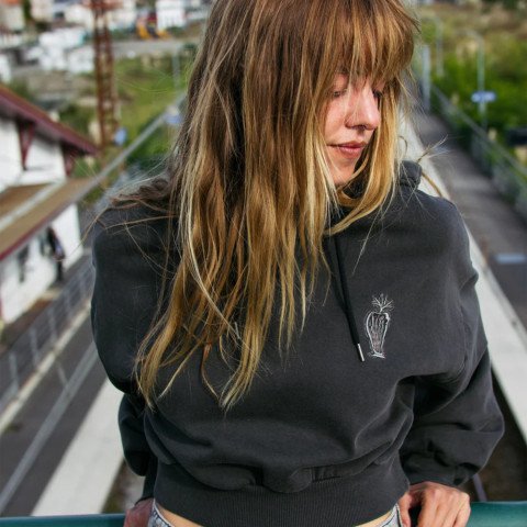 Hanorac Dama Volcom Vaderetro - Vintage Black