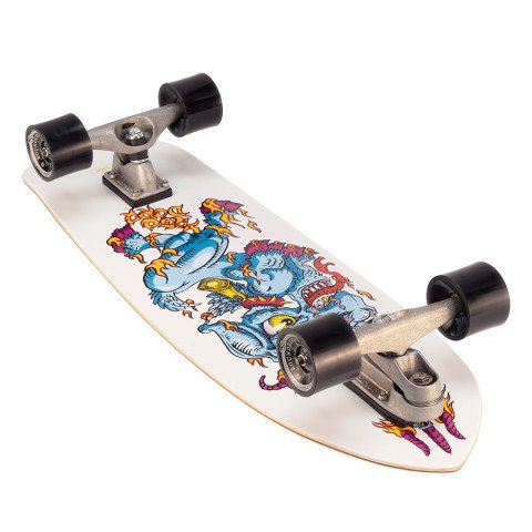 Surf Skate Carver Skateboards Yago Fire Goat C7 Raw 30.75“ - Carver Skateboards