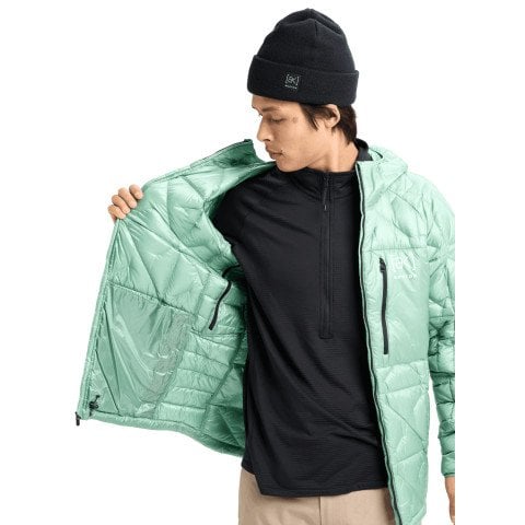 Geaca Termala Barbati AK-Burton Baker Hooded Down Insulated - Soft Sage