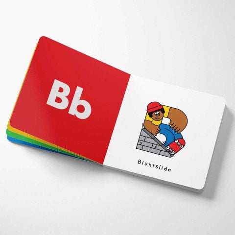 Carte ABC Skateboard ABC - Multicolour - ABC